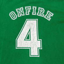 Load image into Gallery viewer, Early 00’s ONFIRE Skater Spellout Embroidered Mini Logo Graphic T-Shirt
