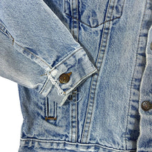 Load image into Gallery viewer, Vintage LEVI&#39;S Red Tab Classic Blue Denim Trucker Bomber Jacket
