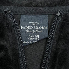 Load image into Gallery viewer, FADED GLORY Y2K Classic Basic Essential Velvet Velour Zip Tracksuit Top
