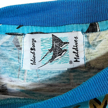 Load image into Gallery viewer, Vintage MALDIVES &quot;Island Freeze&quot; Souvenir All-Over Print Graphic T-Shirt
