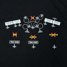 Load image into Gallery viewer, Early 00&#39;s THE DARKNESS Glam Metal Hard Rock Band Stage Layout Graphic T-Shirt
