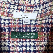 Load image into Gallery viewer, Vintage 90&#39;s JEFF BRENTON Plaid Check Long Sleeve Flannel Shirt
