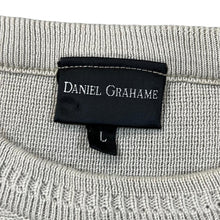 Load image into Gallery viewer, Vintage DANIEL GRAHAM Grandad Patterned Acrylic Cotton Knit Sweater Jumper
