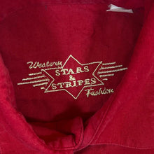 Load image into Gallery viewer, Vintage Stars &amp; Striped &quot;Honeymoon Line Dancer&quot; Embroidered Cowboy Western Shirt
