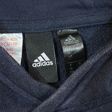 Load image into Gallery viewer, ADIDAS Three Stripe Logo Spellout Graphic Pullover Hoodie
