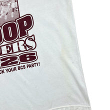 Load image into Gallery viewer, Early 00&#39;s AGGIES WHOOP SOONERS College Football Spellout Graphic T-Shirt
