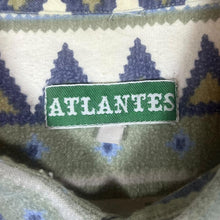 Load image into Gallery viewer, Vintage 90&#39;s ATLANTES Aztec Patterned Long Sleeve Button-Up Flannel Shirt
