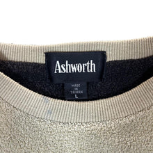 Load image into Gallery viewer, Vintage ASHWORTH Classic Basic Cream Fleece Crewneck Sweatshirt
