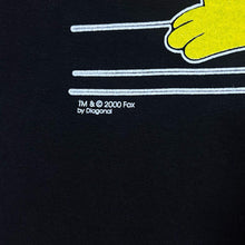 Load image into Gallery viewer, Vintage The Simpsons (2000) "Mmm... Beer!" TV Show Homer Cartoon Graphic Black T-Shirt
