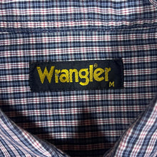 Load image into Gallery viewer, Early 00&#39;s WRANGLER Classic Plaid Check Cotton Short Sleeve Shirt
