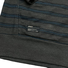 Load image into Gallery viewer, Early 00&#39;s OAKLEY y2k Colour Block Striped Skater Full Zip Hoodie

