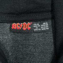 Load image into Gallery viewer, AC/DC &quot;Black Ice&quot; Classic Logo Spellout Graphic Hard Rock Band Zip Hoodie
