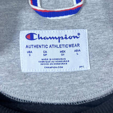 Load image into Gallery viewer, Champion Classic Embroidered Mini Logo Black Crewneck Sweatshirt

