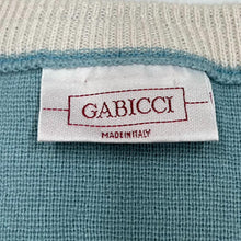 Load image into Gallery viewer, Vintage 90’s GABICCI Made In Italy Striped V-Neck Acrylic Wool Sweater Jumper

