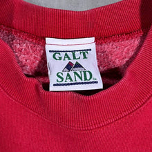 Load image into Gallery viewer, Vintage Galt Sand NCAA Nebraska Huskers College Graphic Red Sweatshirt
