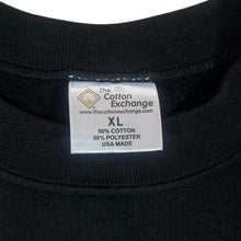 Load image into Gallery viewer, Vintage The Cotton Exchange &quot;Tennessee&quot; College Spellout Black Crewneck Sweatshirt
