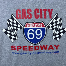 Load image into Gallery viewer, Vintage Gas City (2005) Speedway “Where Action Is The Attraction” Motorsports T-Shirt
