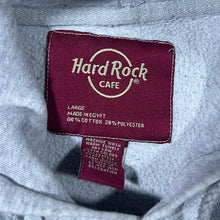 Load image into Gallery viewer, Hard Rock Cafe "Hamburg" Classic Souvenir Logo Graphic Grey Pullover Hoodie
