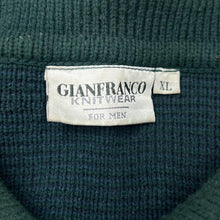 Load image into Gallery viewer, Vintage 90's GIANFRANCO KNITWEAR Made In Korea Grandad Patterned Acrylic Knit Collared Sweater Jumper
