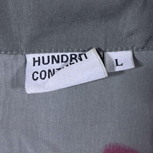 Load image into Gallery viewer, Early 00's Hundred Continent Manga Anime Y2K Samurai Graphic Grey Shirt
