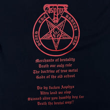 Load image into Gallery viewer, Asphyx "Death The Brutal Way" Death Doom Heavy Metal Music Band Black T-Shirt
