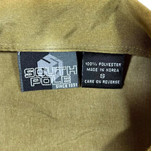 Load image into Gallery viewer, Early 00&#39;s Southpole Hip Hop Y2K Streetwear All-Over Print Brown Short Sleeve Shirt
