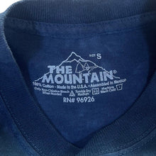 Load image into Gallery viewer, The Mountain (2009) Jerry LoFaro Dinosaur Graphic Blue Tie Dye T-Shirt
