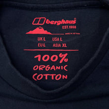 Load image into Gallery viewer, BERGHAUS Classic Basic Essential Mini Logo Spellout Graphic T-Shirt
