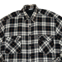 Load image into Gallery viewer, Vintage TOPTEX Tartan Lumberjack Plaid Check Lightly Padded Flannel Over Shirt
