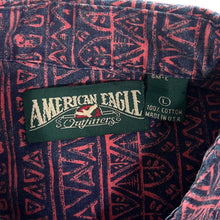 Load image into Gallery viewer, Vintage American Eagle Outfitters Abstract Patterned Cotton Short Sleeve Shirt
