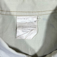 Load image into Gallery viewer, Vintage Cowboy Western Embroidered Aztec Native Cream Blue Cotton Long Sleeve Shirt
