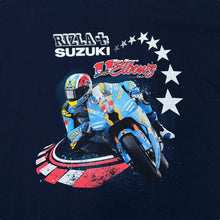 Load image into Gallery viewer, RIZLA SUZUKI &quot;Ben Spies&quot; MOTO GP Superbike Motorsports Spellout Graphic T-Shirt
