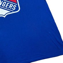 Load image into Gallery viewer, Old Time Hockey NHL NEW YORK RANGERS Ice Hockey Logo Spellout Graphic T-Shirt
