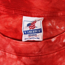 Load image into Gallery viewer, Vintage 90&#39;s THE PLAZA &quot;At Reno&quot; Souvenir Graphic Red Tie Dye Distressed Single Stitch T-Shirt
