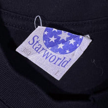 Load image into Gallery viewer, Vintage Starworld Metallica Thrash Heavy Metal Band Graphic Black T-Shirt
