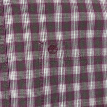 Load image into Gallery viewer, Vintage Timberland Red Grey Plaid Check Long Sleeve Button-Up Cotton Shirt
