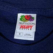 Load image into Gallery viewer, Early 00&#39;s NEW YORK CITY NYC Embroidered Souvenir Spellout Navy Blue T-Shirt
