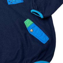 Load image into Gallery viewer, Vintage PUMA 101% Colour Block Patch Logo 1/4 Zip Pullover Fleece Sweatshirt
