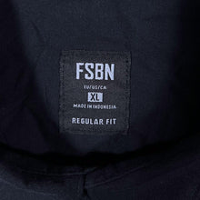 Load image into Gallery viewer, FSBN &quot;Regular Fit&quot; Gothic Y2K Flaming Black Layered Long Sleeve Shirt
