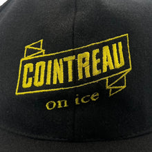 Load image into Gallery viewer, Vintage 90’s COINTREAU “On Ice” Embroidered Spellout Wool Blend Baseball Cap

