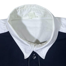 Load image into Gallery viewer, Vintage Embroidered Cowboy Western White Black Cotton Long Sleeve Shirt
