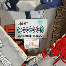 Load image into Gallery viewer, Vintage Reyn Spooner American Classics Ford Mustang Car All-Over Print Cotton Shirt
