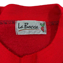 Load image into Gallery viewer, Vintage 90&#39;s LA BOCCA CLOTHING COMPANY Embroidered Logo Spellout Crewneck Sweatshirt
