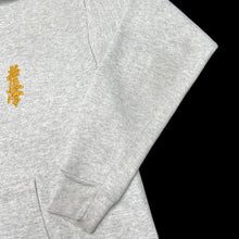 Load image into Gallery viewer, Early 00’s HANES Embroidered Chinese Characters Writing Motif Pullover Hoodie
