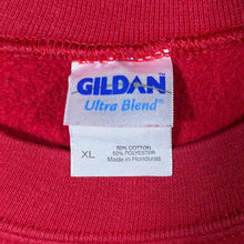 Load image into Gallery viewer, Lance Valentine's Lake Eerie Fishing Souvenir Graphic Red Sweatshirt
