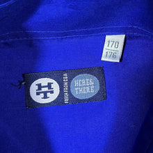 Load image into Gallery viewer, Vintage Here &amp; There C&amp;A "Take Care" Y2K Hip Hop Graphic Blue Polyester Shirt
