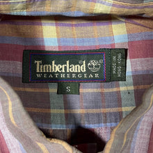 Load image into Gallery viewer, Vintage Timberland Weathergear Multi Plaid Check Long Sleeve Button-Up Cotton Shirt
