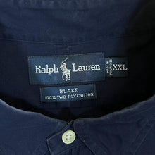 Load image into Gallery viewer, Vintage Ralph Lauren &quot;Blake&quot; Navy Blue Cotton Long Sleeve Button-Up Shirt
