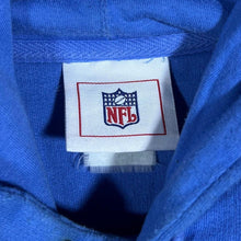 Load image into Gallery viewer, Early 00&#39;s NFL Detroit Lions Football Embroidered Spellout Blue Pullover Hoodie
