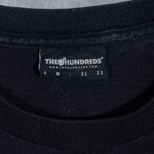 Load image into Gallery viewer, The Hundreds Trucker Spellout Graphic Skater Black Short Sleeve Cotton T-Shirt

